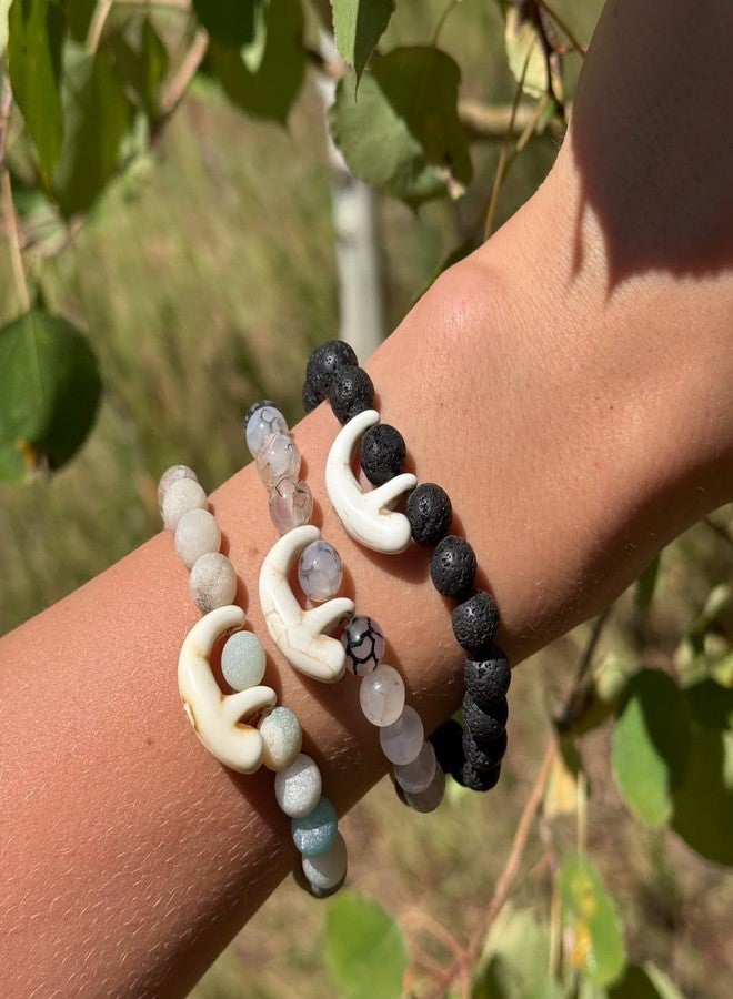 Fahlo Sloth Tracking Bracelet, Elastic, supports Sloth Conservation Foundation, one size fits most for Men and Women (Sky Stone) - Image 4